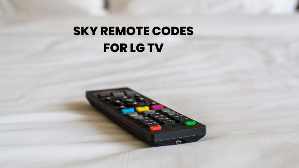 sky remote codes for lg tv